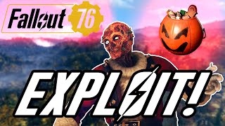 UNLIMITED EXPLOIT For Fallout 76 Spooky Scorched Fallout 1st ONLY [upl. by Idolah]