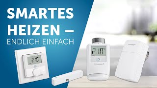 Smartes Heizen  einfach erklärt  Homematic IP [upl. by Sirred964]