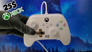 PowerA Enhanced Wired Controller for Xbox amp PC REVIEW  LOW price worth it [upl. by Orsay]