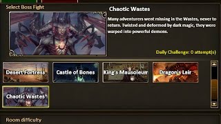 Rise of Mythos  Chaotic Wastes Solo [upl. by Yahsram34]