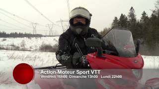 Ams  Action moteur sport  Motoneige  AutoPromo les chenilles de vtt [upl. by Gonnella]