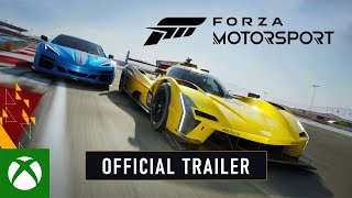 Forza Motorsport  Official Trailer [upl. by Einre]