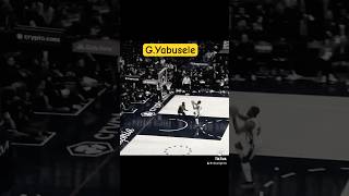 Amazing Dunk of GYabusele nba yabusele 76ers dunk [upl. by Enialed]