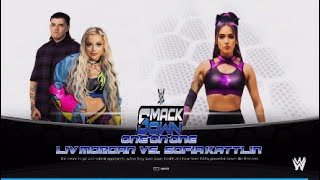 WWE Smackdown Liv Morgan vs Sofia Kataline WWE2K24 [upl. by Seto]