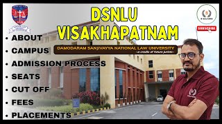 All About DSNLUVISAKHAPATNAM Seats Cut OffCampus Fees amp Placements nlu clat vishakhapattanam [upl. by Shippee]