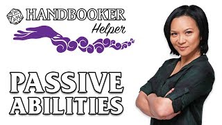 Handbooker Helper Passive Abilities [upl. by Rufford]