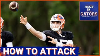 Florida Gators Can Attack Miami Hurricanes Secondary  Graham Mertz Passing Ability [upl. by Lerej880]