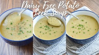 Potato Leek Soup Recipe No Cream [upl. by Narol823]