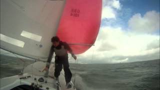 Amazing broach on an Etchells 22 [upl. by Rowan]