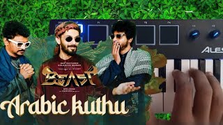 Arabic kuthu cover Beast  prabhu  Thalapathyvijay  How to play Arabic kuthu song Anirudh [upl. by Kciredes]