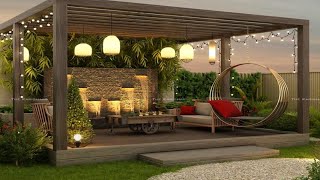 100 Modern Patio Design Ideas 2024 Backyard Garden Landscaping ideas TerraceRooftop Garden Pergola [upl. by Schilit569]