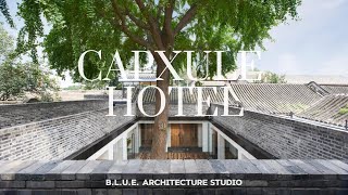 Experience Hutong Culture with Contemporary Comfort in Old Beijing  Xiezuo Hutong Capsule Hotel [upl. by Garreth]