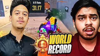 WORLD RECORD 32 KD CONQUEROR HIGHEST by PAKISTAN PRO SMUK OP BEST Moments in PUBG Mobile [upl. by Darlene615]