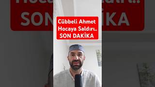 Cübbeli Ahmet Hocaya Saldırı YapıldıSon Dakika [upl. by Orecic]