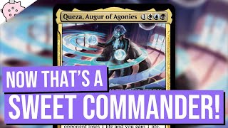 Now Thats a Sweet Commander  Queza Augur of Agonies  Streets of New Capenna Spoiler  MTG [upl. by Halika184]