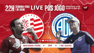 AGUENTA CORAÇÃO ALVIRRUBRO LIVE PÓS JOGO DE NÁUTICO X CONFIANÇA [upl. by Thorrlow]