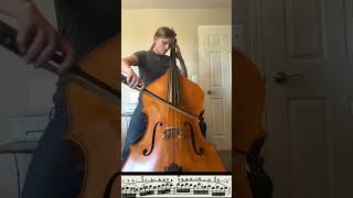 Beethoven 5 2nd Mvt Bass excerpt [upl. by Kaiser712]