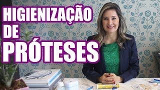 COMO LIMPAR AS PRÓTESES DENTADURAS E CONTENSORES ORTODÔNTICOS [upl. by Stephi121]