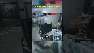 Its always on the game Im about to ranked up onranked rainbowsixsiege gaming siegehighlights [upl. by Gala186]