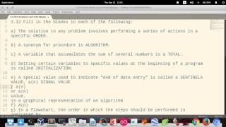 C How to Program 6th edition  Deitel amp Deitel exercise 312 [upl. by Larimor]