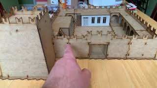 Video 218 Sarissa Precision 28mm Desert Fort [upl. by Riggins]