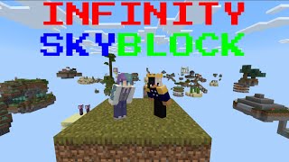 Minecraft Skyblock with two Goobers [upl. by Siroled]