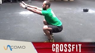 Cómo hacer sentadillas  Squats en CrossFit [upl. by Eiznekcm9]