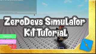 ZeroDevs Simulator Kit Tutorial  Roblox Studio Development [upl. by Nalod967]