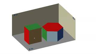 Proiezioni ortogonali di un gruppo di solidi 3 parallelepipedo rettangolare e prisma esagonale [upl. by Harwill]