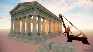 Tempio di Segesta ricostruzione 3d video [upl. by Rico]