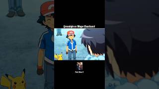 ASH GREENINJA VS MAGA CHARIZARD pokemon shorts [upl. by Mcclain710]