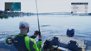 Bassmaster Fishing 2022 st johns river elite series [upl. by Nerua]