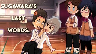 Sugawaras quotlastquot words  Haikyuu SKIT [upl. by How]