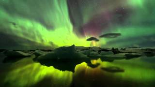 AURORES BOREALES DISLANDE HD 1080p [upl. by Farhsa]