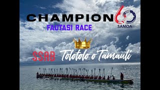 2023 Samoas 60th Independence Fautasi Race  HIGHLIGHTS [upl. by Halet524]