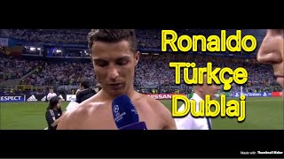 Cristiano Ronaldo Türkçe Dublaj [upl. by Slin307]