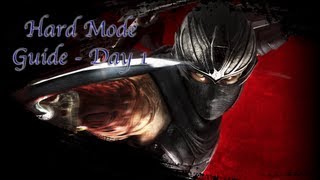 Ninja Gaiden 3 Razors Edge  Hard Mode Walkthrough  Day 1 [upl. by Burris424]