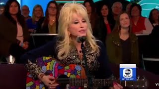 Dolly Parton  Coat Of Many Colors Live On GMA [upl. by Teiluj]