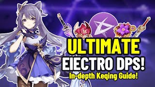 Keqing is the Queen of Aggravate  Keqing build guide  Talents Artifacts Weapons [upl. by Benia531]