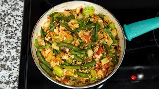 Quick Cheap amp Delicious Tilapia Stir Fry  Meal Prep Friendly [upl. by Caneghem283]