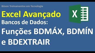 EXCEL  Como Usar a Função de Banco de Dados BDMÁX BDMÍN e BDMÉDIA [upl. by Asenej]