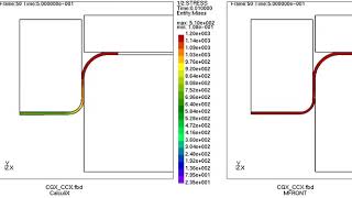 Simulation of forming with MFront and CalculiX [upl. by Jan]