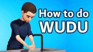 How to do wudu ablution  Step by Step [upl. by Bound822]