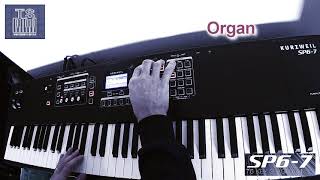 KURZWEIL SP67  ORGAN [upl. by Nylcoj]