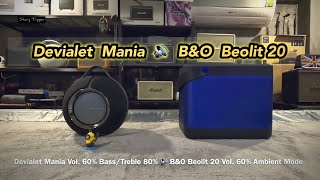 Devialet Mania vs BampO Beolit 20 [upl. by Naxela]