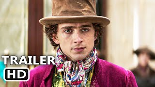 WONKA Trailer 2023 Timothée Chalamet [upl. by Nanreit]