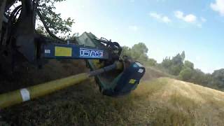 Broyage des talus 2017 GoPro New holland  Desvoys [upl. by Willabella248]