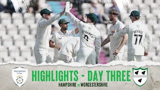 BOLD Libby reaches HALF CENTURY 👏  Hampshire vs Worcestershire Day Three Highlights 🍐 [upl. by Nnylg274]