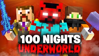 Trapped 100 Nights Inside The Underworld in Minecraft Movie [upl. by Jarvey850]