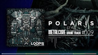 Metalcore Drum Track  Polaris Style  140 bpm [upl. by Kissner]